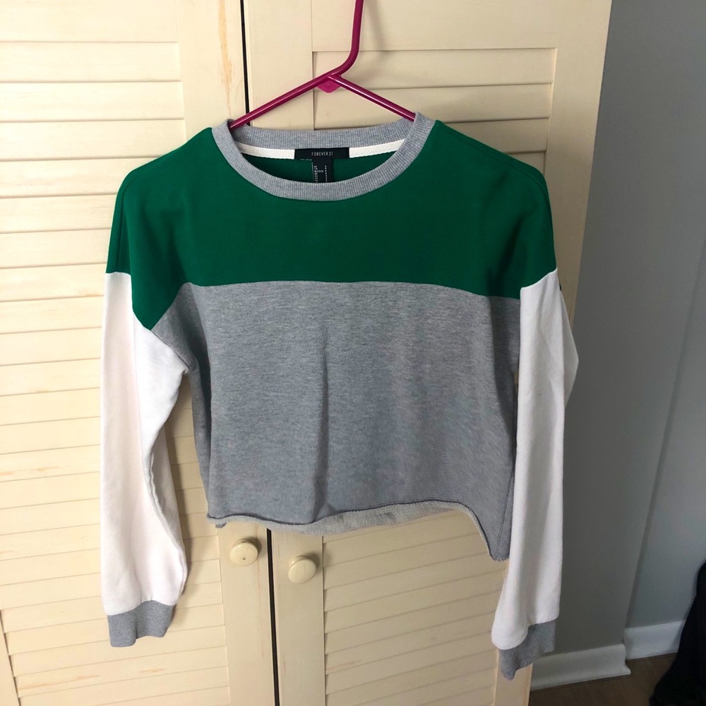 Forever 21 Colorblock Long Sleeve